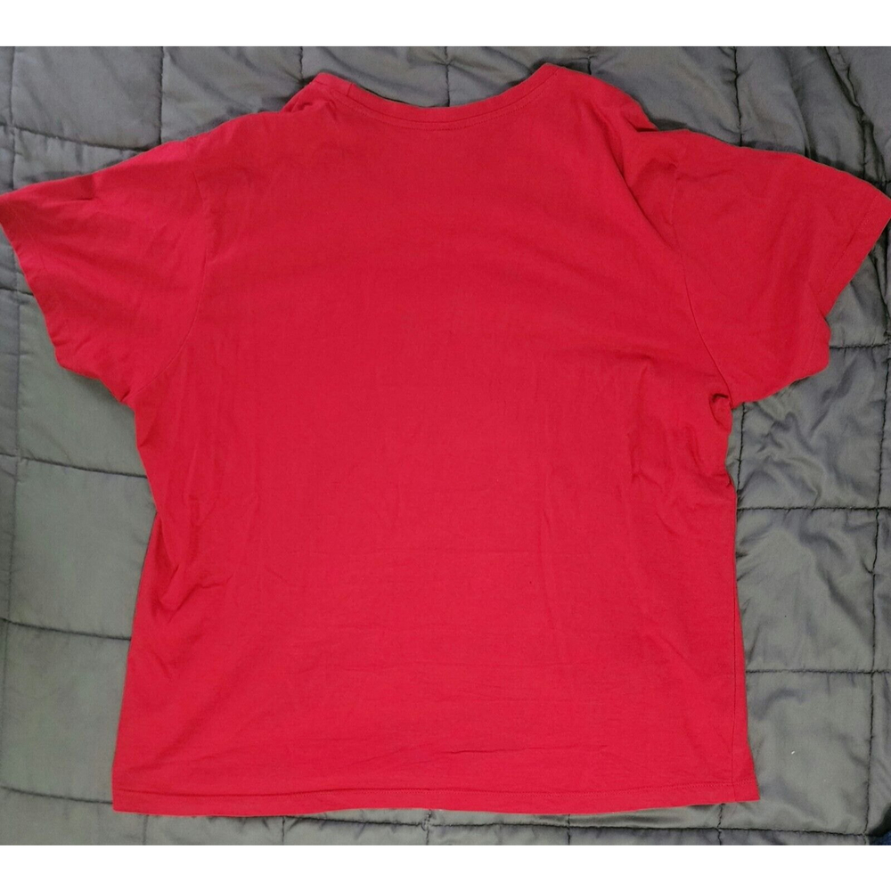 US POLO ASSN Mens SIZE XL Short Sleeve Red Shirt Embroidered Logo on Pocket - Picture 4 of 4
